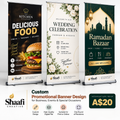Custom Promotional Banner Design – Business & Events