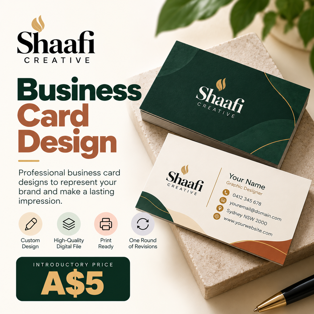 Custom Business Card Design